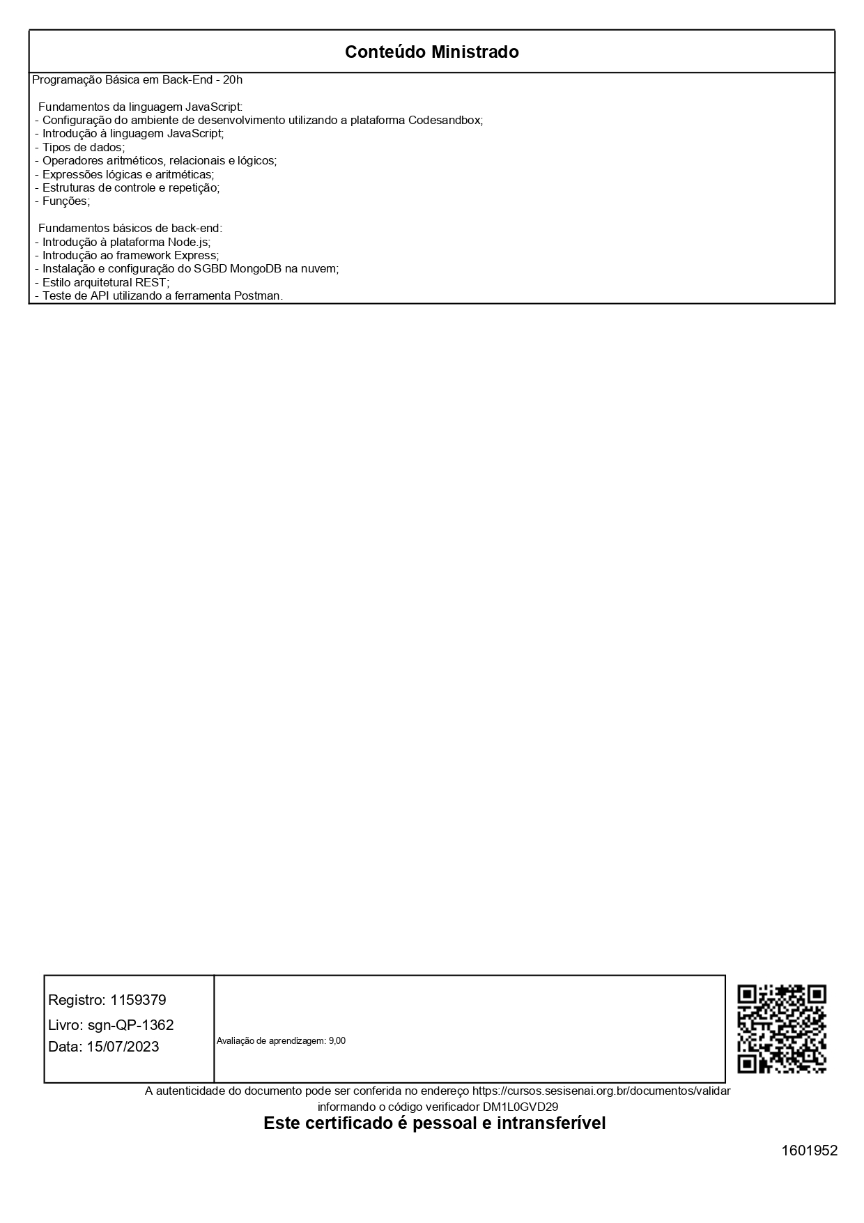 Certificado-back-end